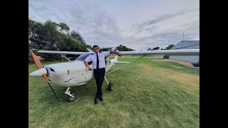 Flying in a Jabiru...