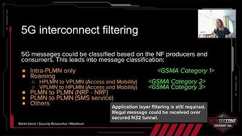 #HITB2021AMS COMMSEC D2 - 5G Networks And Interconnect Threats - Martin Kacer