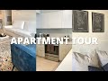 FURNISHED APARTMENT TOUR in BOSTON// 2 Bedrooms, Neutral Aesthetic, + Affordable Furniture!