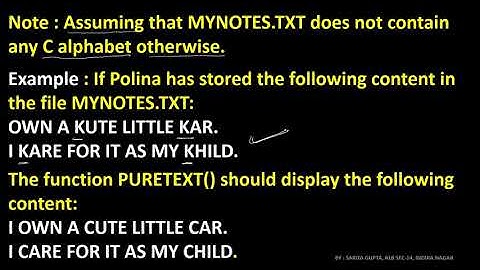 WORKING WITH TEXT FILES PART 3 2 PROGRAMS