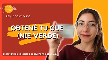 ¿Qué es NIE verde?