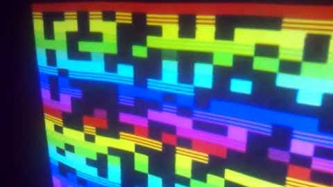 AVR Atmel Arduino ATtiny85 RGB VGA display in 12 colours @32MHz