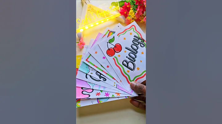 ✨Easy Border Designs/ Project Work Designs/Corner Designs #drawing #project #designs