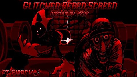 Glitched Reded Screen | Paranoia x Unresponsive ft. Piracy [FNF Mashup] | Mr. Virtual vs Fatal Sonic