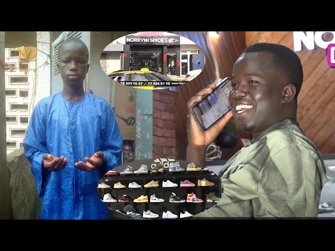 Succes Story: L'histoire de Noreyni Shoes de Talibé à propriétaire d'une grande boutique \