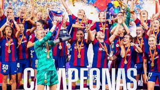 Barça Women Celebrate Copa De La Reina 🎉🏆👀 | Fc Barcelona 🔵🔴