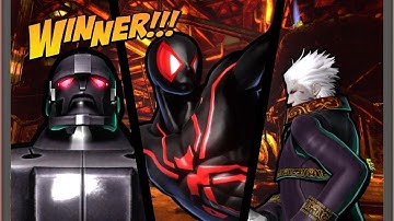 ULTIMATE MARVEL VS. CAPCOM 3 Vergil SENTINEL And Spider-Man