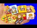 25 DIY BARBIE MINIATURE FOOD HACKS AND CRAFTS !!!