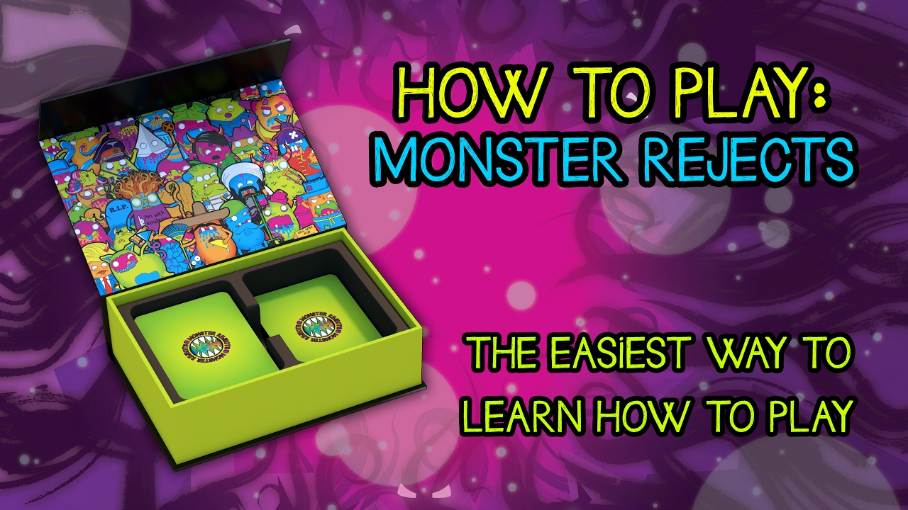 MONSTER REJECTS - HOW TO PLAY/QUICK SETUP