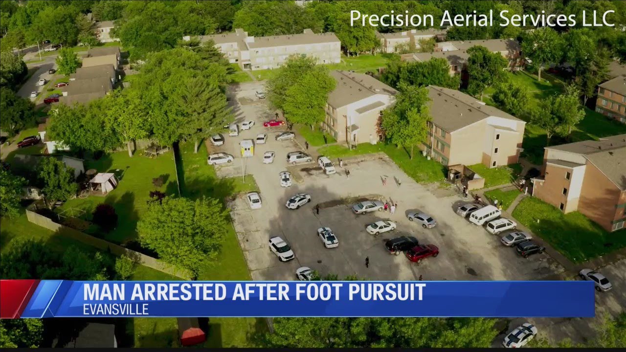 Man in custody following foot pursuit - YouTube