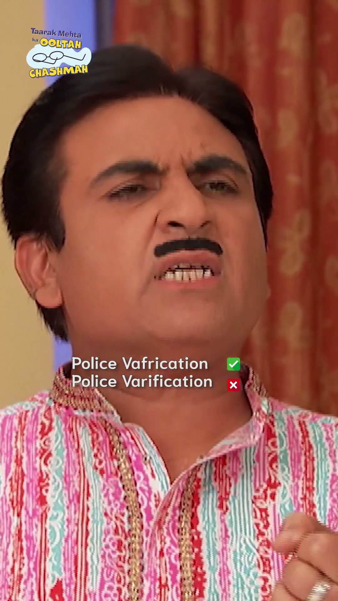 Police verification  #tmkoc #comedy #relatable #shorts #comedyvideo #funny #trendingshorts