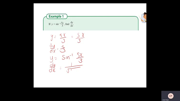 Higher LC- Differentiating Inverse Trig Functions