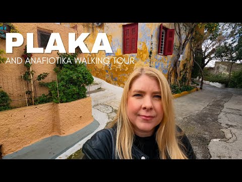 Walking Tour of Plaka and Anafiotika in Athens | Greece Travel