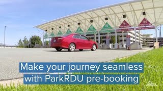 PreBook Your Parking with RDU Airport