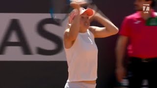 COMPILATION: PUTINTSEVA ACTING CRAZY VS 🇵🇱 ŚWIĄTEK | ITALIAN OPEN R32 MAY 11, 2024