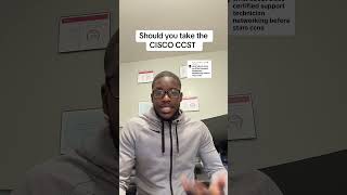 Do I Recommend The Cisco Ccst?