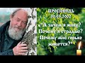 &quot;А зачем я живу? Почему я страдаю? Почему мне горько живется?&quot; 03 февраля 2002 г. О. Василий Ермаков