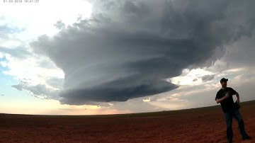 SUDAN - EARTH TEXAS TORNADO & MOTHERSHIP SUPERCELL Time-Lapse 5-16-2021