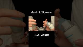 Super Satisfying Fast Lid Sounds in 1 Minute #asmr #shorts