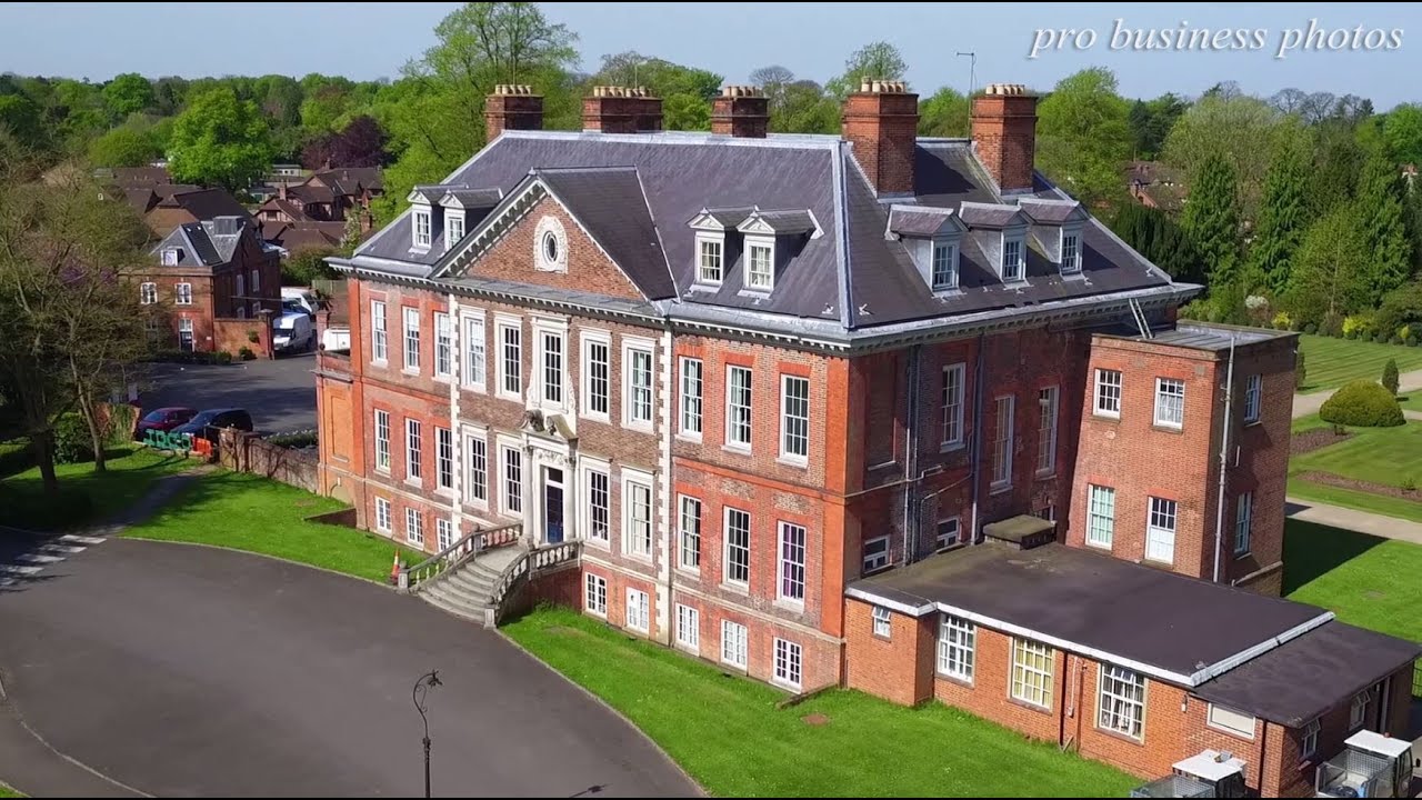 Drone video the childrens trust tadworth from pro business photos