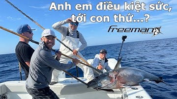 Câu cá ngừ đại dương tàu Freeman phần 2 hết sức bất ngờ!