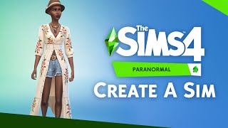 The Sims 4 Paranormal: Create A Sim FULL Overview