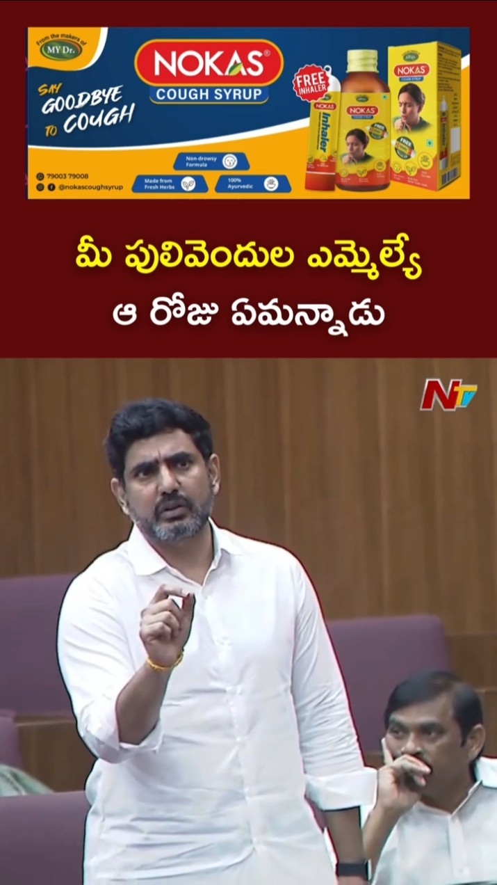 మీ పులివెందుల ఎమ్మెల్యే ఆ రోజు ఏమన్నాడు: Minister Nara Lokesh Fires On YCP | Ntv
