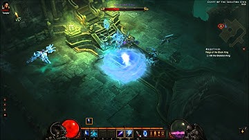 Diablo 3 Beta, Wizard and Templar vs Skeleton King