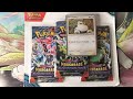 Ouverture d'un Tripack  Écarlate et Violet Mascarade Crépusculaire #101