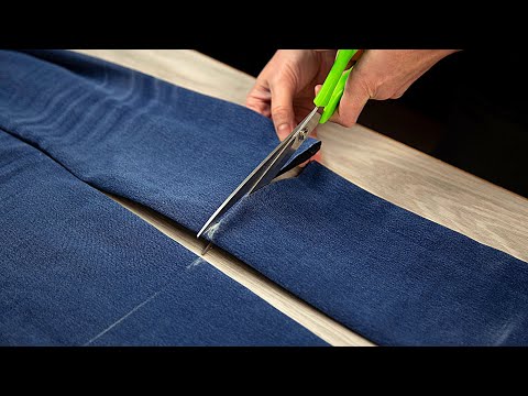 Video: Come Cucire Un Prendisole Alla Moda Da Vecchi Jeans