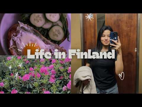 Life in Finland 🌱| slice of life 🤍 | exam day 📚|