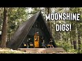 *NEW* Moonshine Digs A-frame Cabin! | Washington Airbnb Tour!