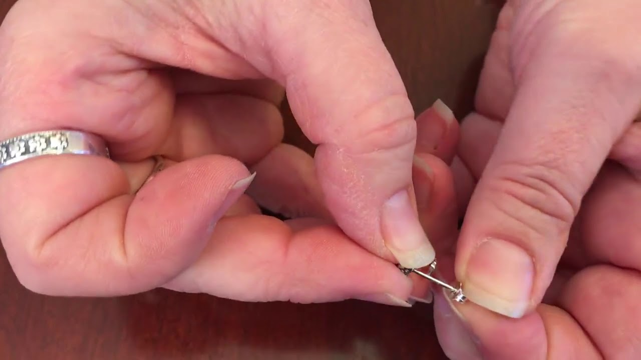 You Can Fix Loose Earring Backs - YouTube