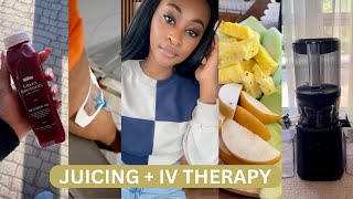 Prepping for A Juice Cleanse with NAD+ IV Therapy by Whitney Peoples 2,069 views 1 year ago 8 minutes, 6 seconds