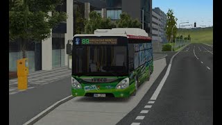 SIMT SIMULÁTOR - linka/line 89 (20)- autobus - Iveco Urbanway CNG DPMÚL ev. č. 89 CVR (adaptace)