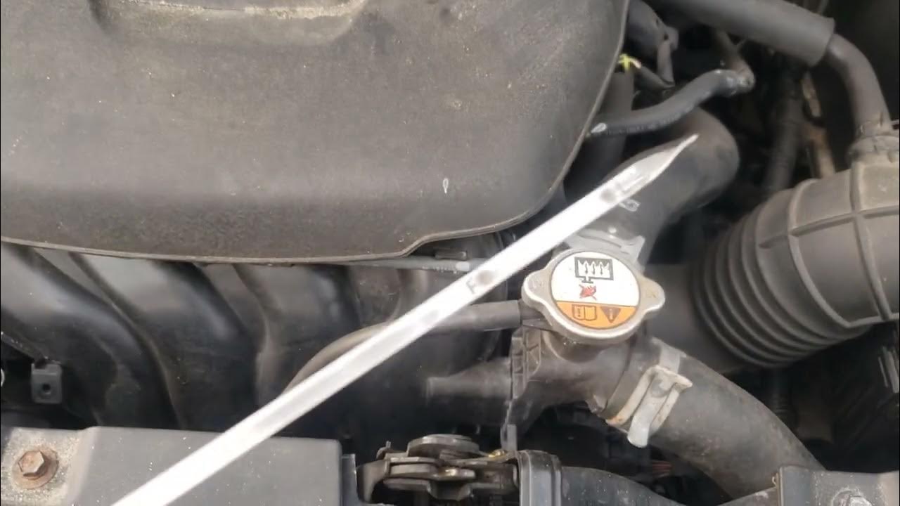 Hyundai Oil Dipstick Stained and How to Clean it Up - YouTube