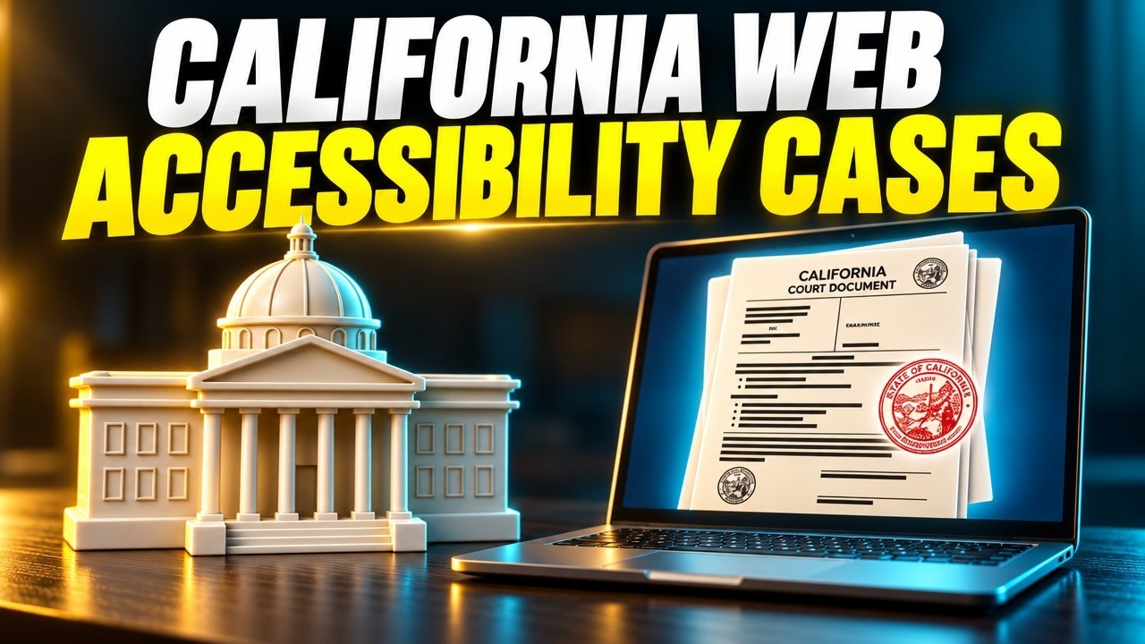 California Website Accessibility Lawsuits: What SMBs Must Know
