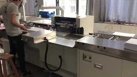 Automatic spiral binding machine PBS420 for notebook