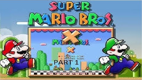 Super Mario Bros X- Part 1- easy or HARD!?