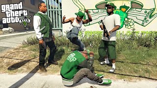 LAMAR AND FAMILIES JUMPS FRANKLIN IN GTA 5!!!