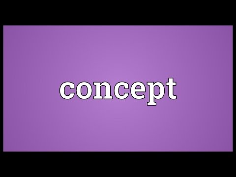 Concept Meaning