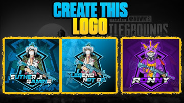 MAKE THIS AMAZING BGMI MASCOT LOGO ON ANDROID | CREATE GAMING LOGO | TABAHI GFX