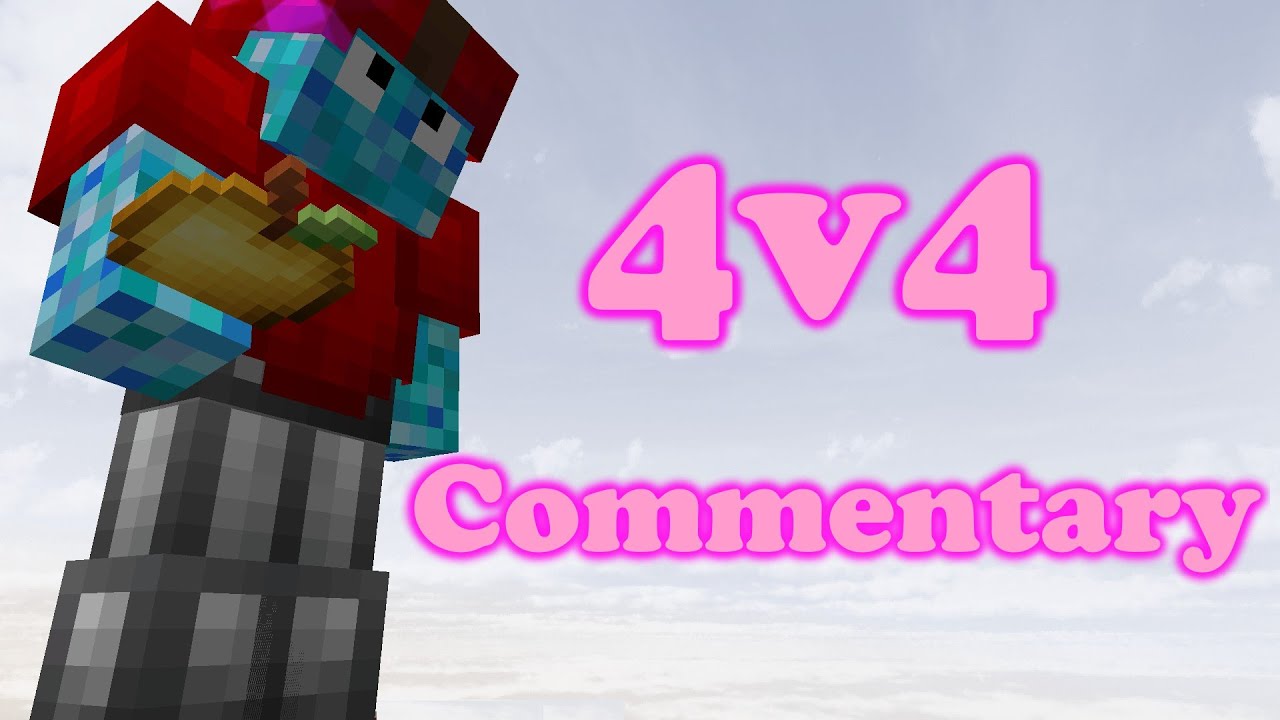 Bedwars 4v4 ~ Commentary/Gameplay