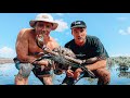 Barehand monster mud crab hunt with nick fry