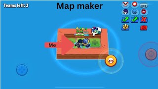 Playing map maker in brawl stars(#4)