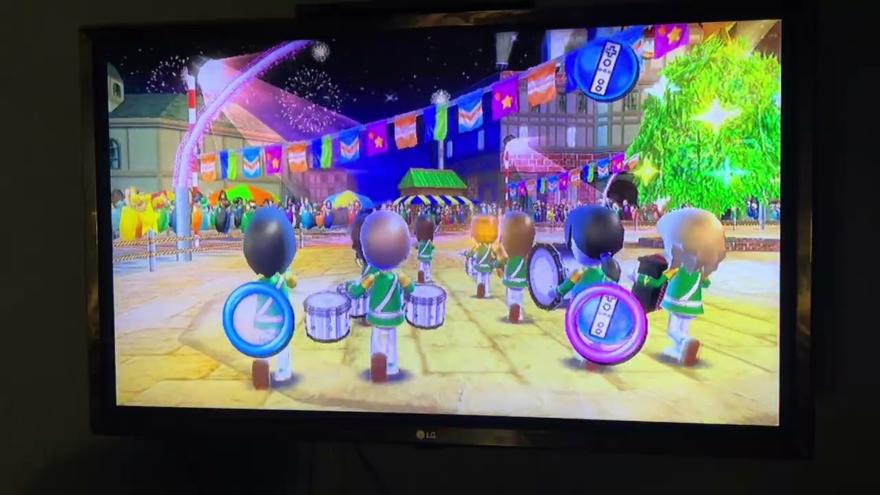 Wii Fit Plus- Rhythm Parade Advanced (4 stars) PERFECT MARCH!!!
