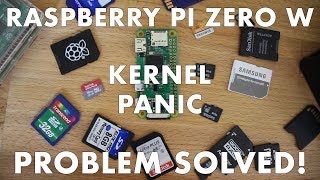 Raspberry Pi Zero W - Kernel Panic - Octoprint - Problem Solved