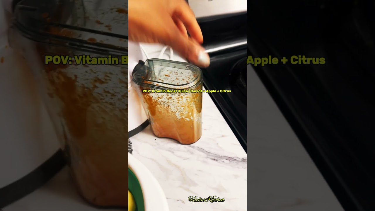 Drink Your Glow 🥕✨ 