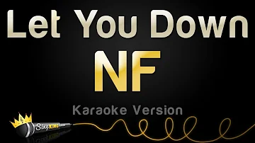 NF - Let You Down (Karaoke Version)