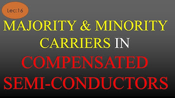 Lec-16 Majority & Minority Carrier in Compensated Semi Conductors | EDC | R K Classes | Hindi+Eng |